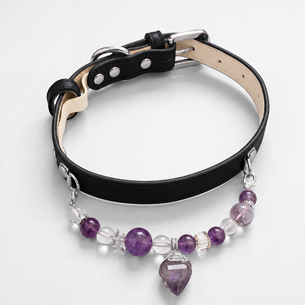 Amethyst Crystal Bond Set